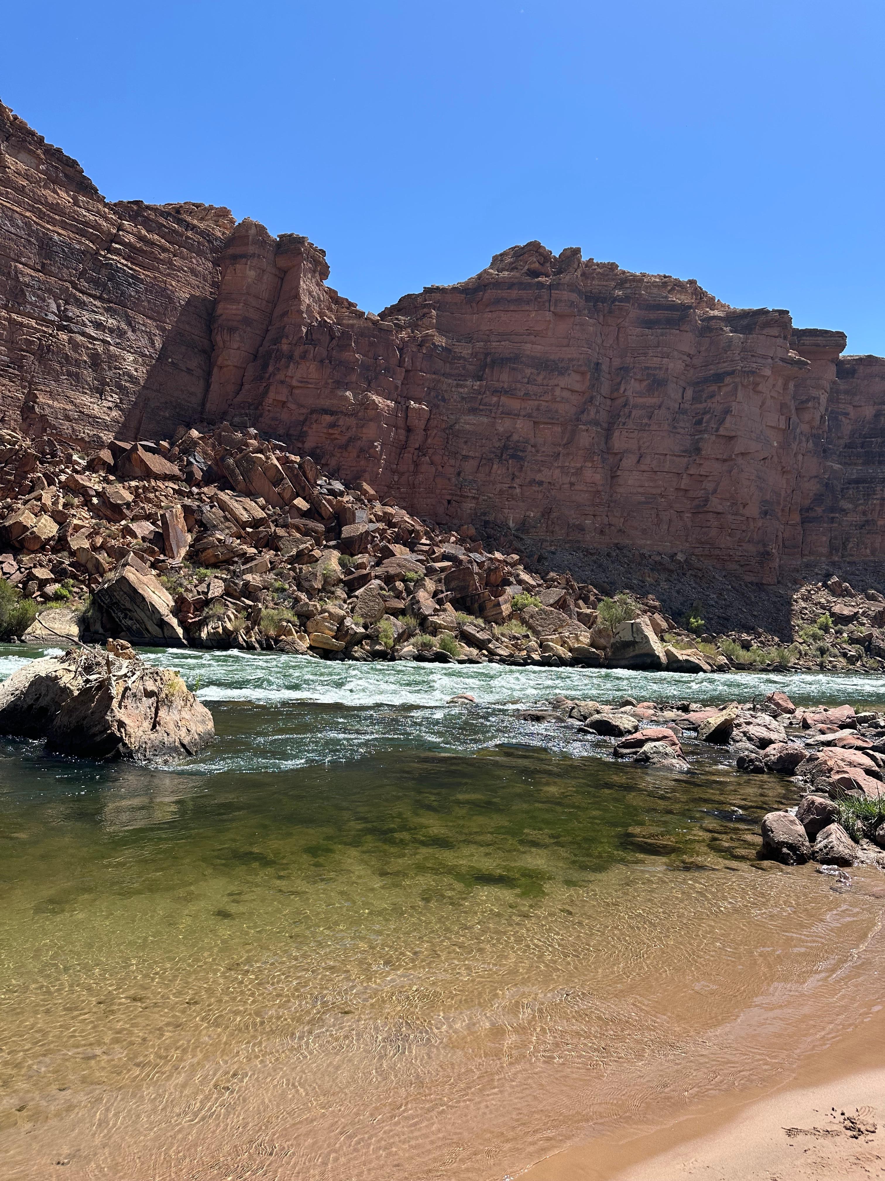 Colorado River via Cathedral Wash Trail 