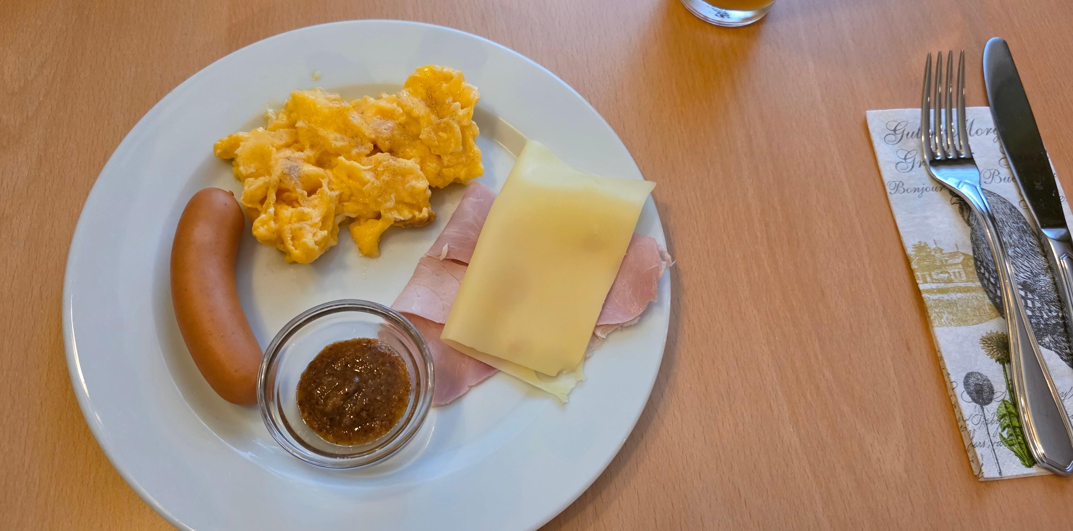 A sample of breakfast