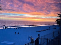 Sunset from screened porch