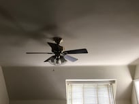 Inoperative ceiling fan