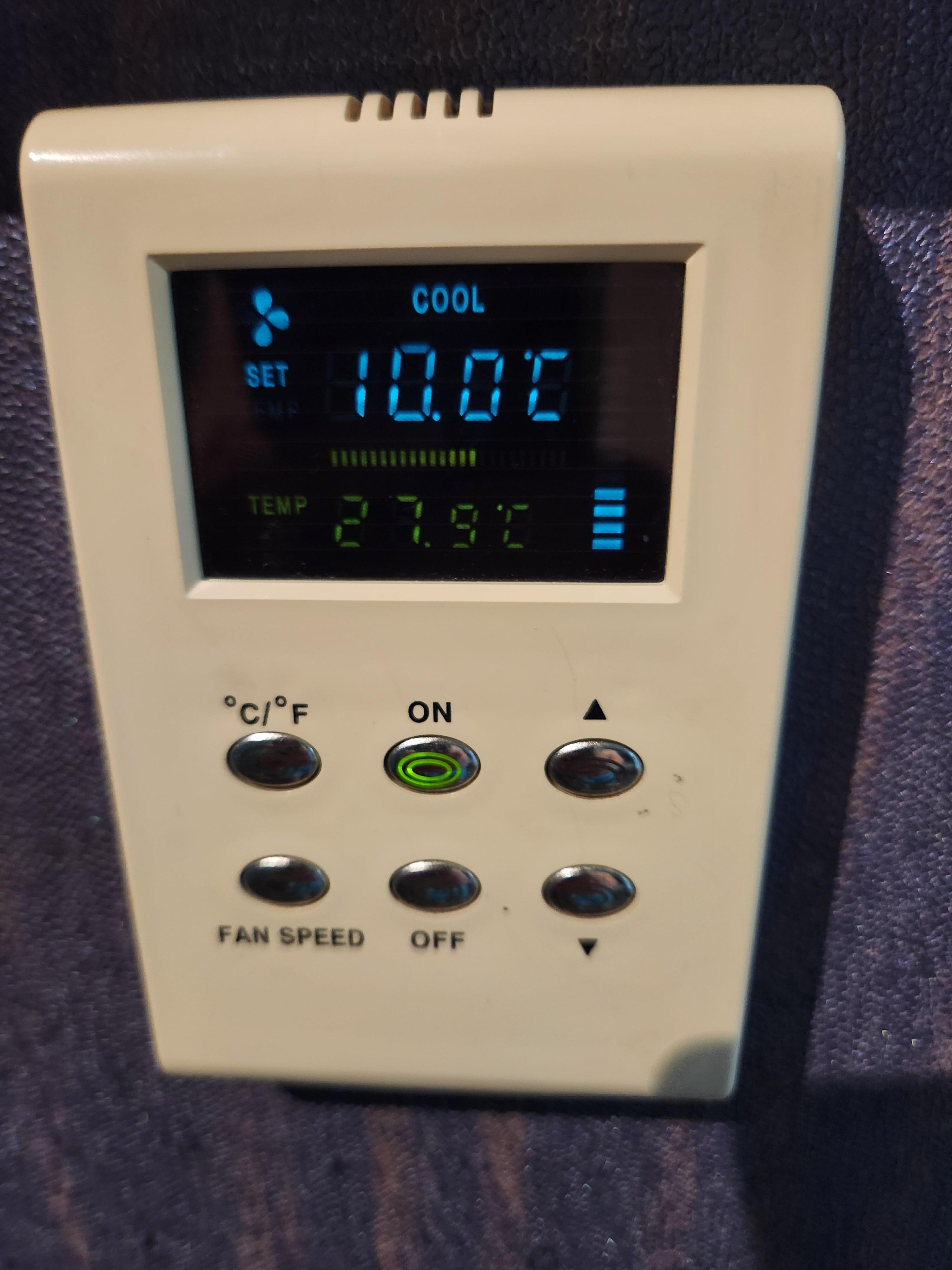 28 C during the night!