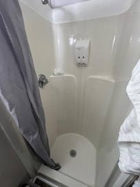 Tiny shower and no flow