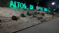 Urb' Sign at night