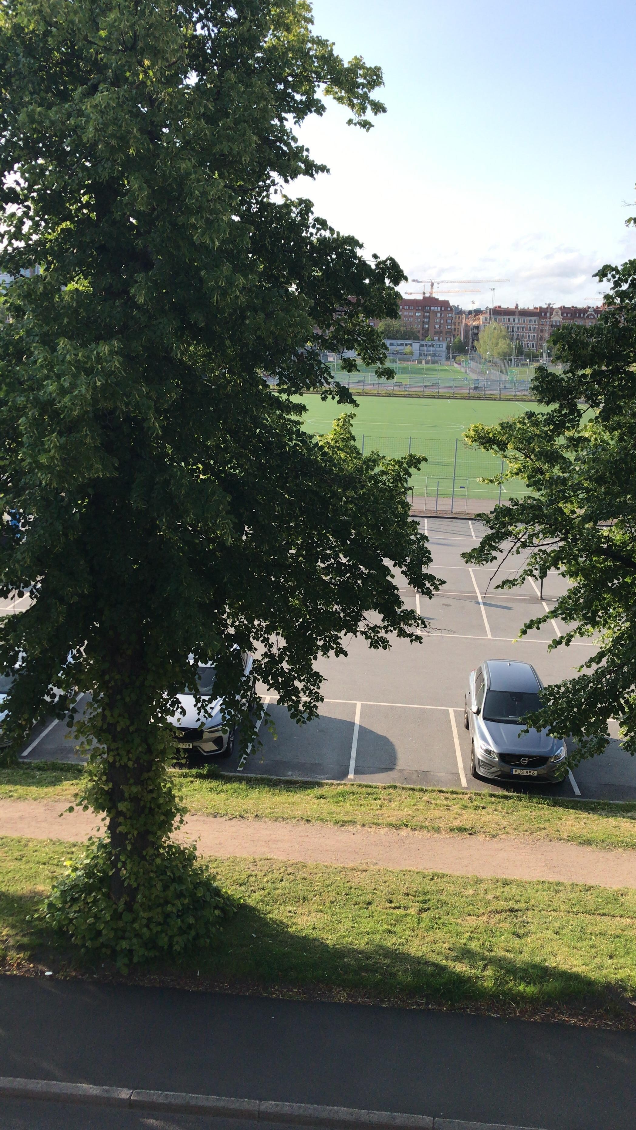 View from the window, you could see a ferries wheel from the attraction park that next to Universeum,20 minutes walk. 