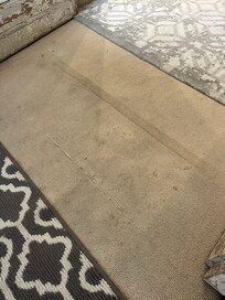Stained carpet