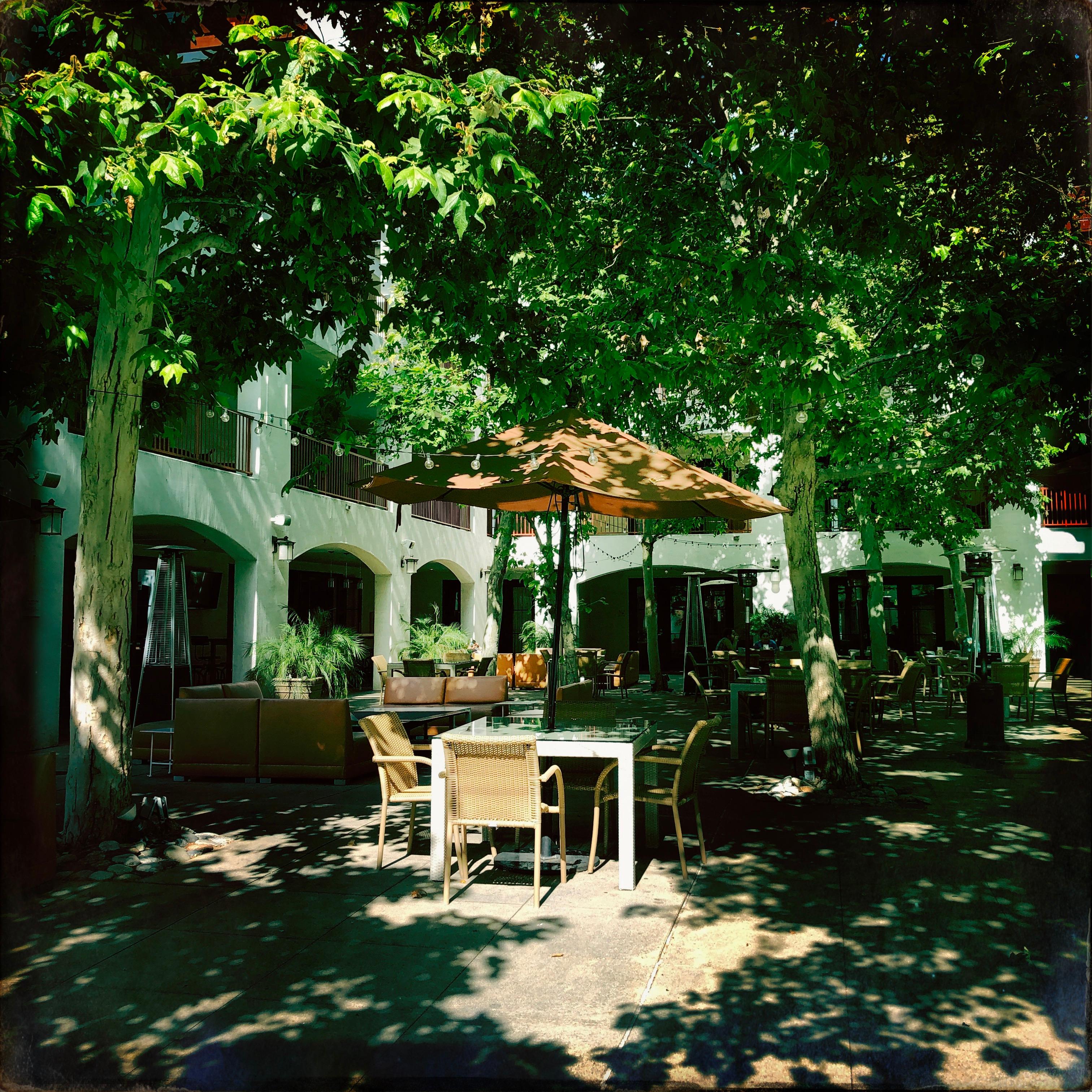 Patio courtyard 