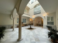 Hotel entryway