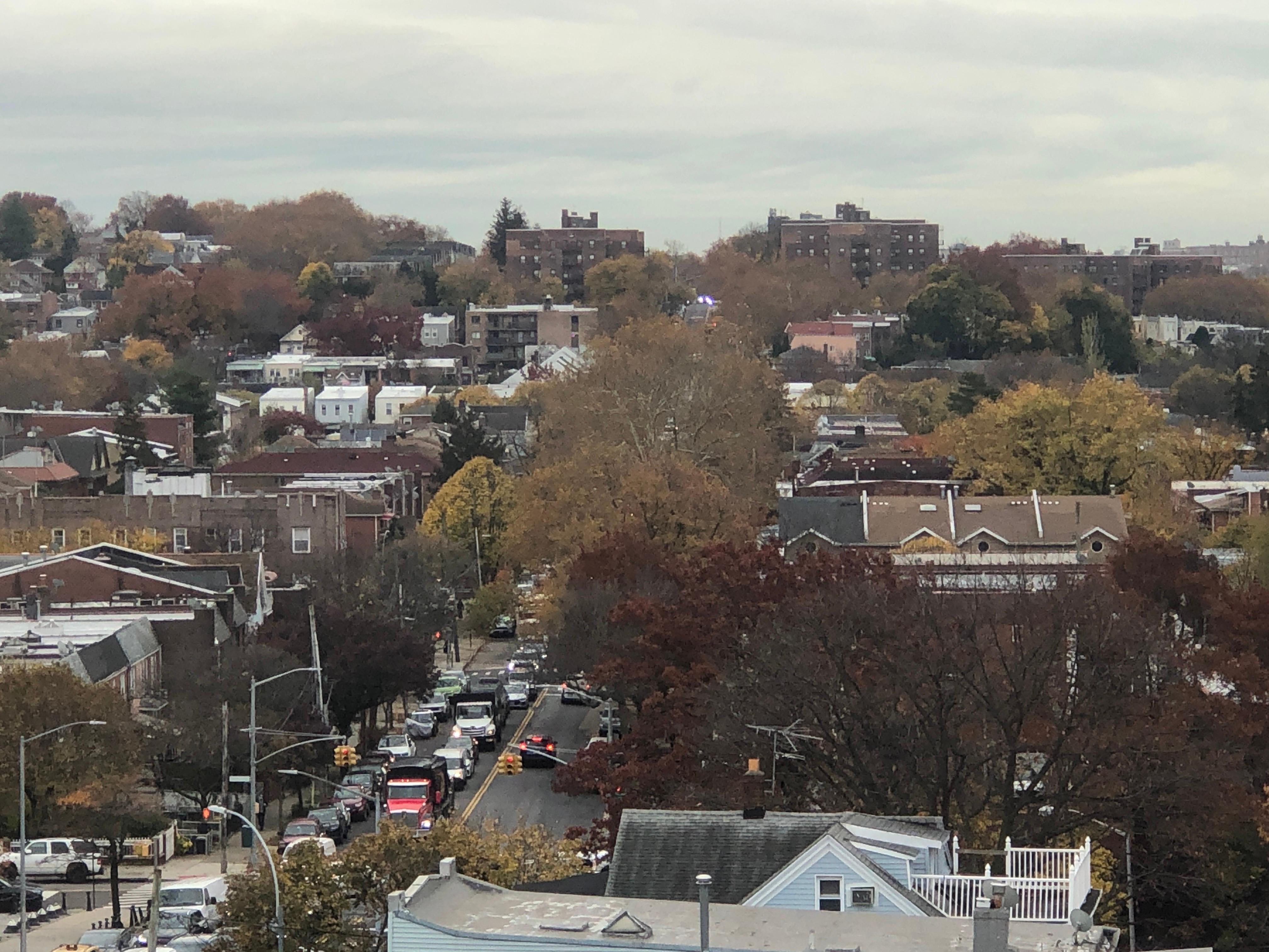 View from 6th floor room. 