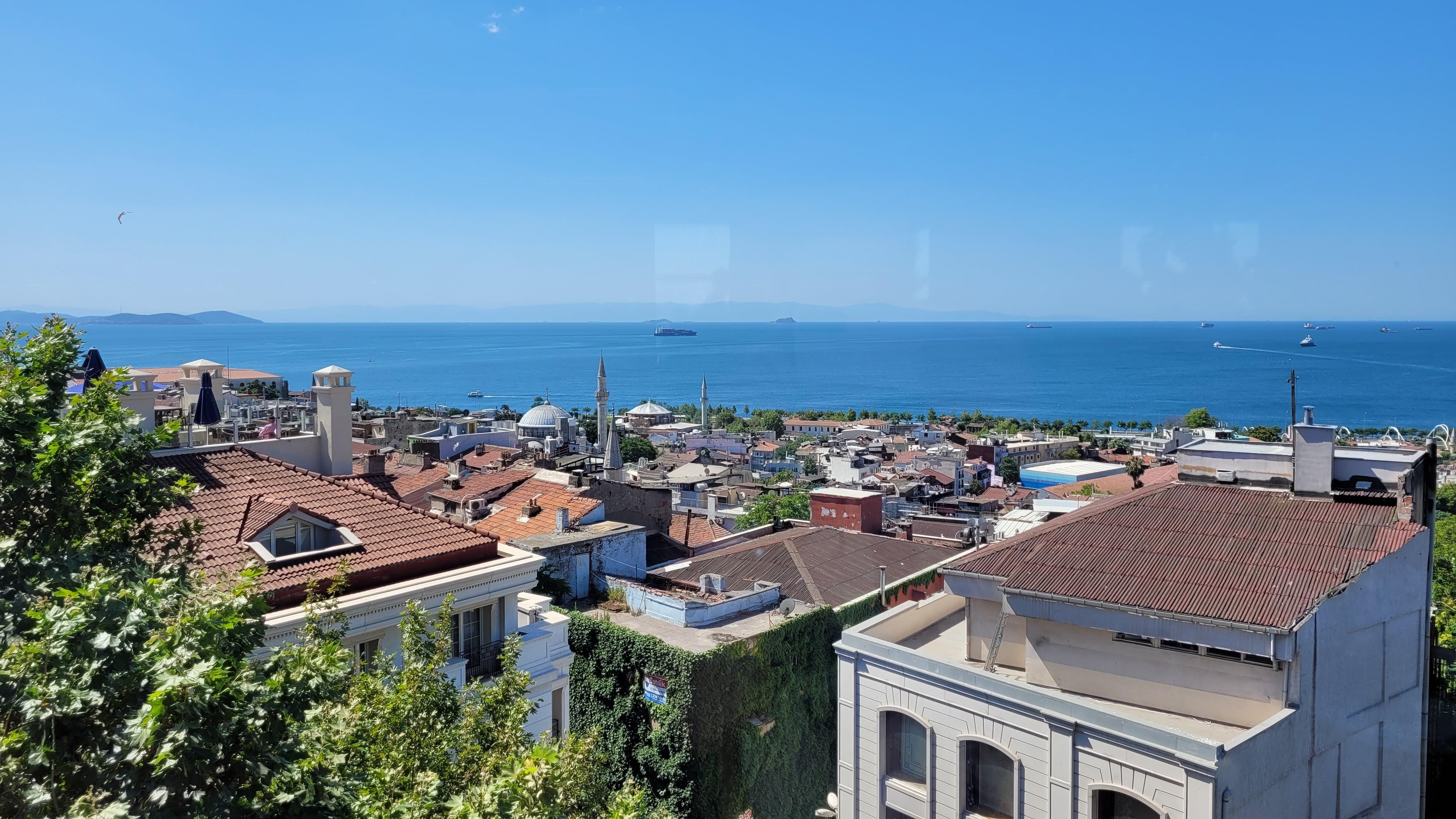 View at breakfast 