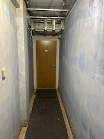 This is the hallway leading to the flat.