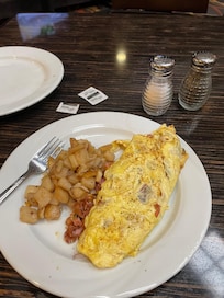 Freshly made Omlettes. Delicious 😍