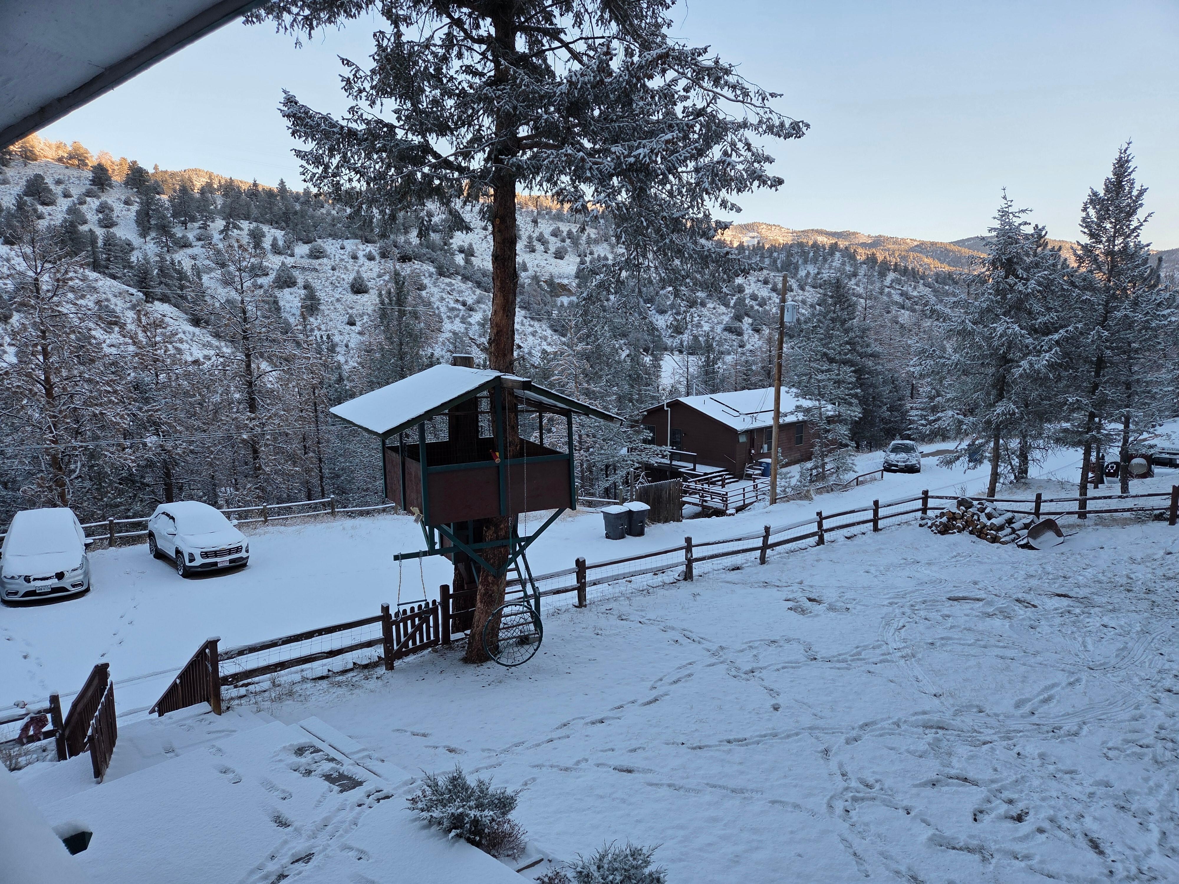 View from the portch 