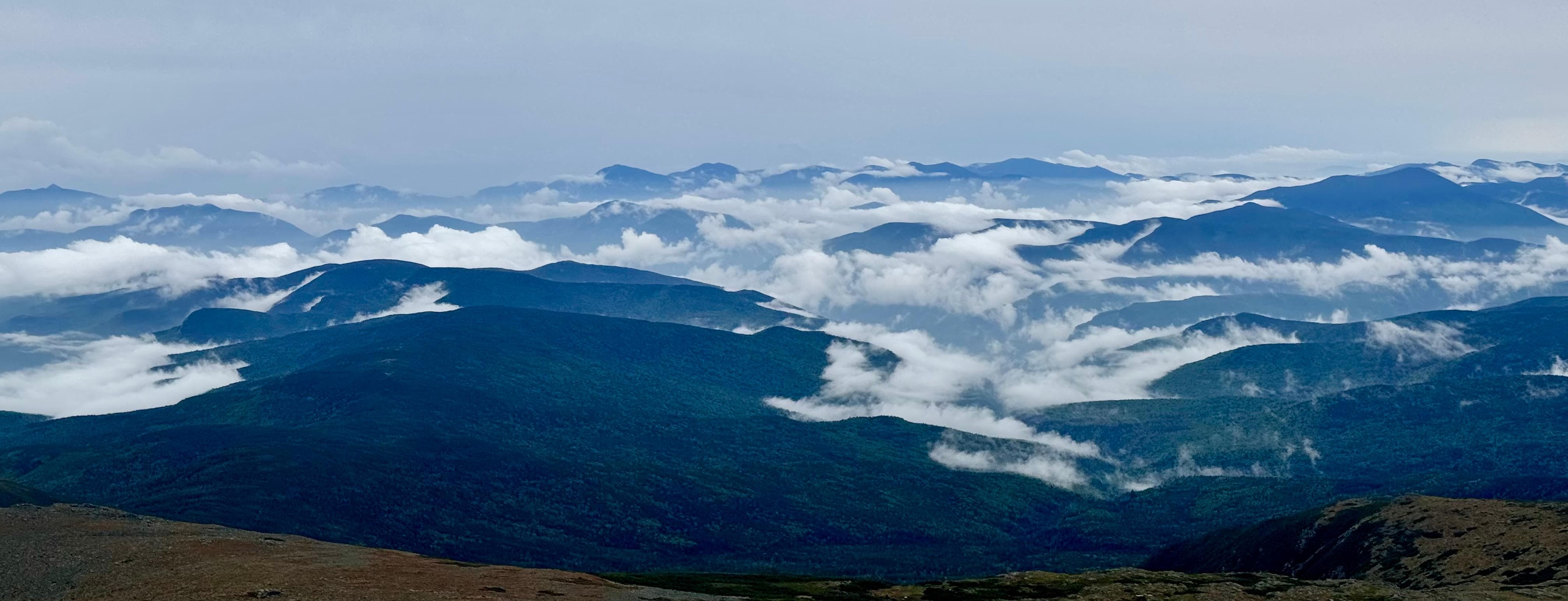 From the summit of Mt. Washington 