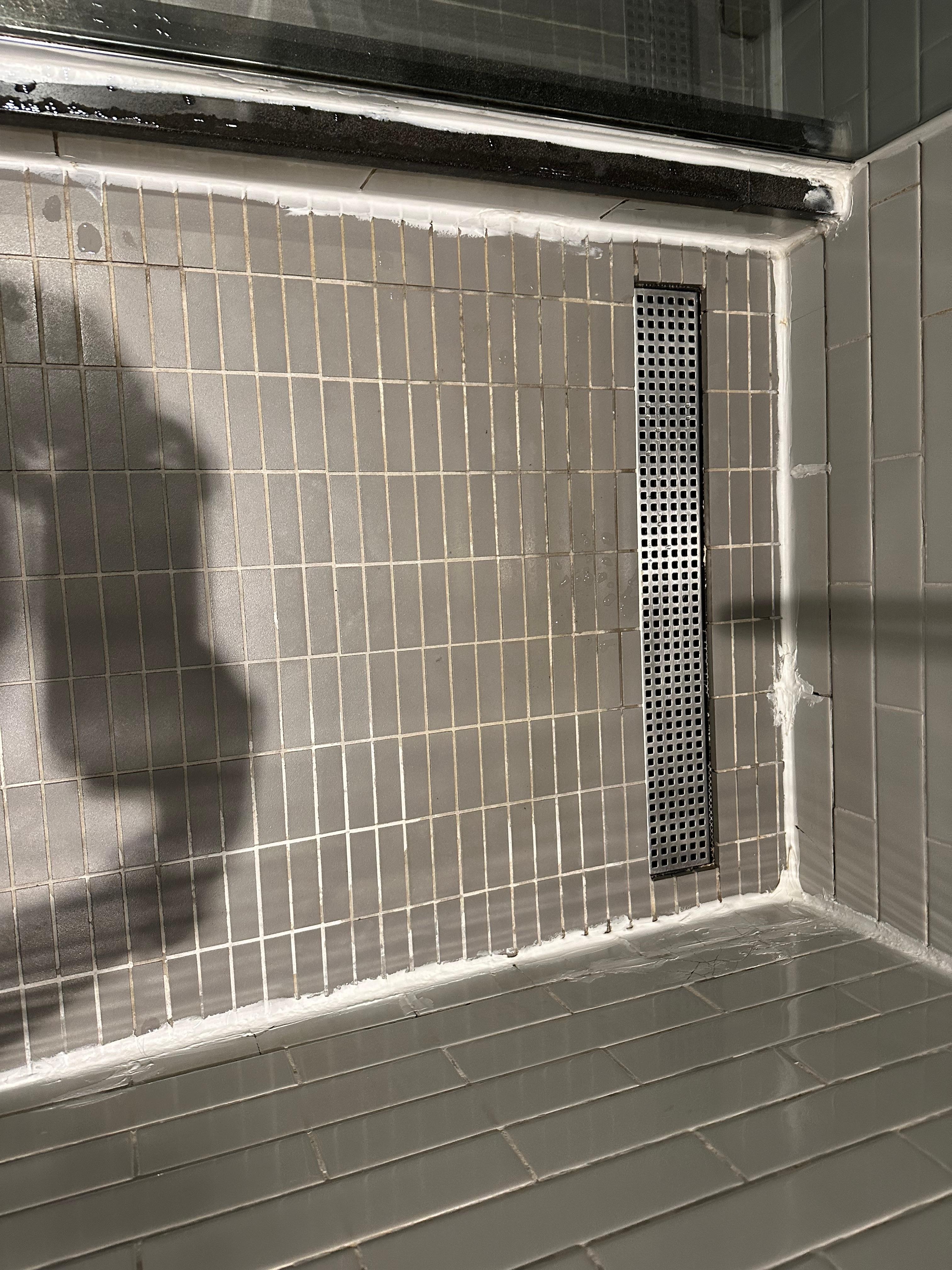 Shower caulking