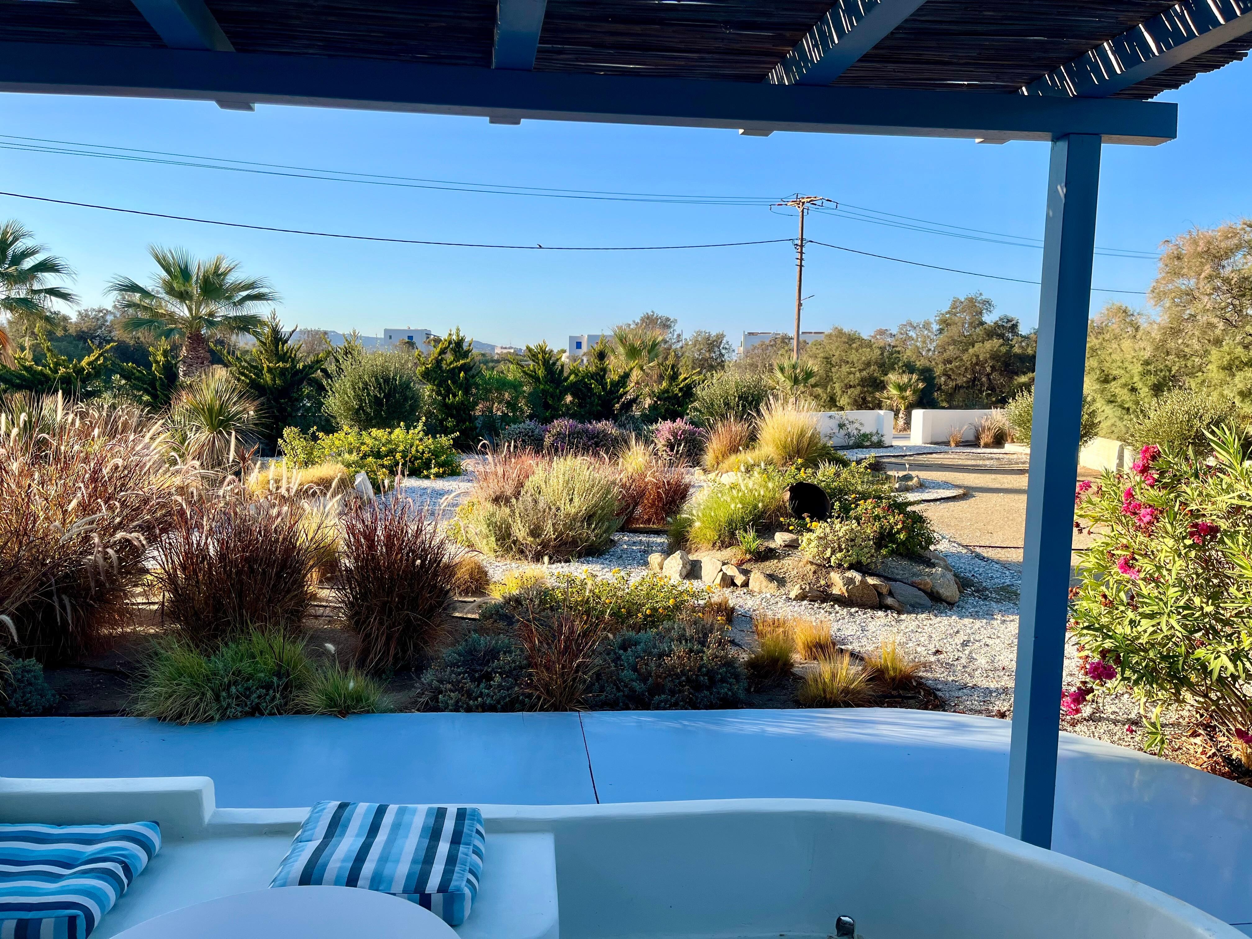 Blick von der Terrasse 