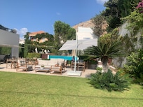 View of hotel grounds