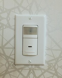 Bathroom light switch turned light ON instead of OFF