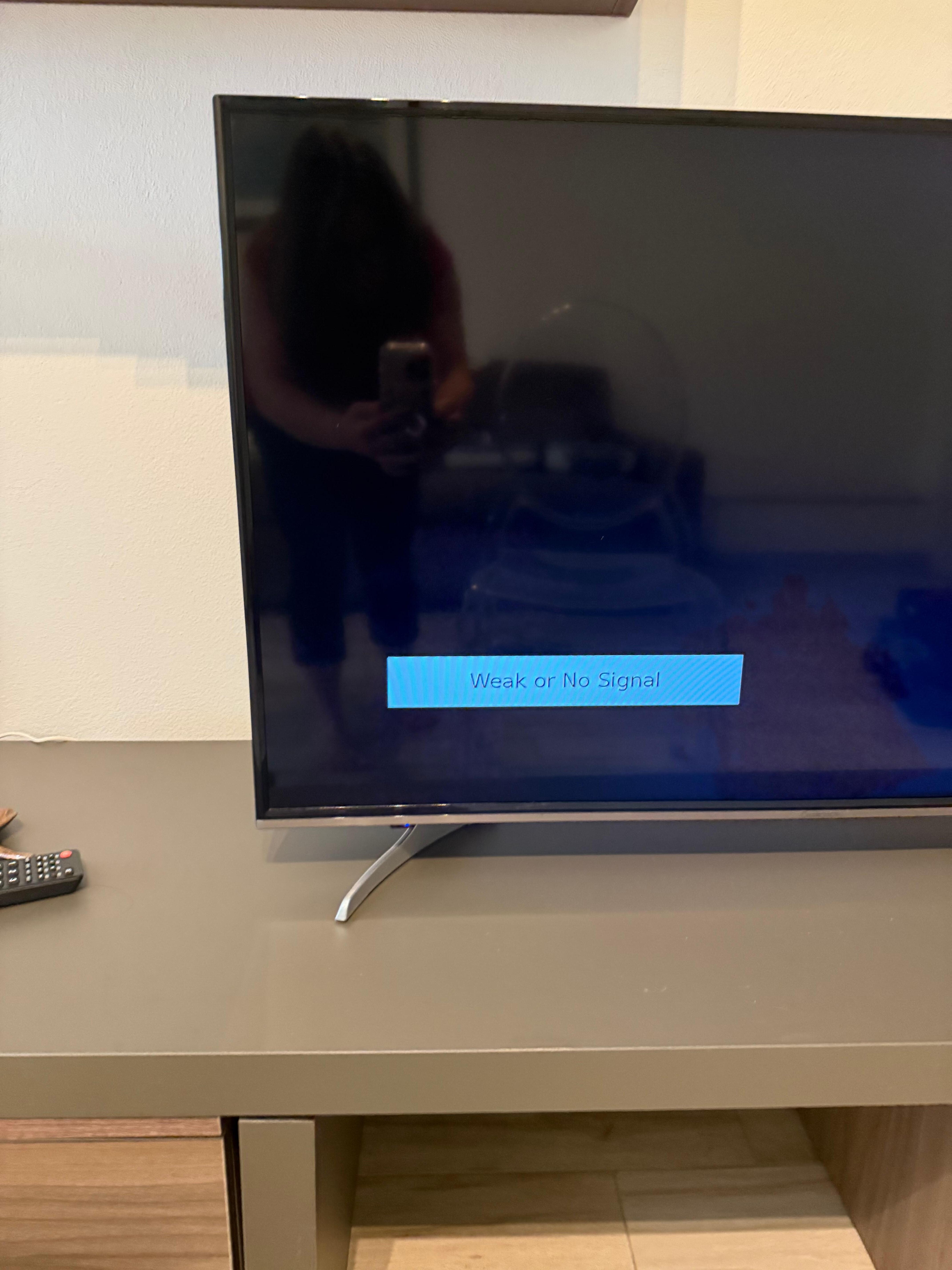 TV didn’t work 