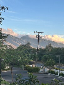 West Maui mountains view from the balcony