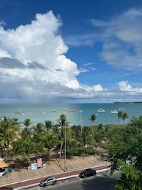 Wunderschöner Blick von der Dachterrasse.