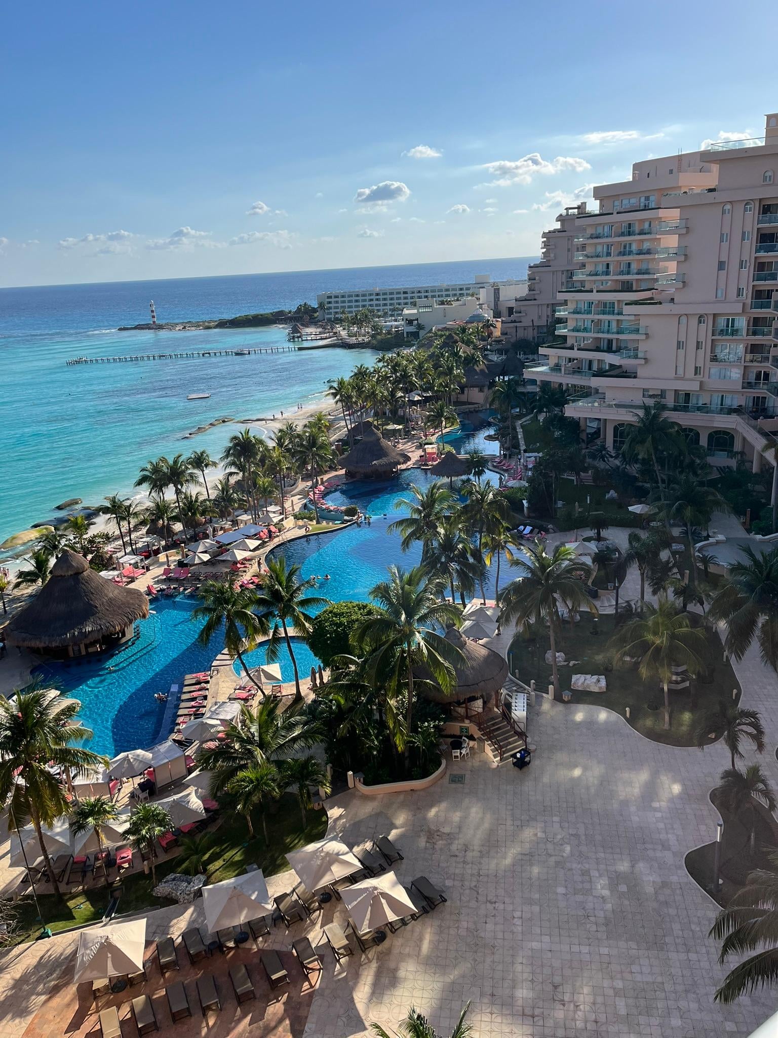 View from our balcony