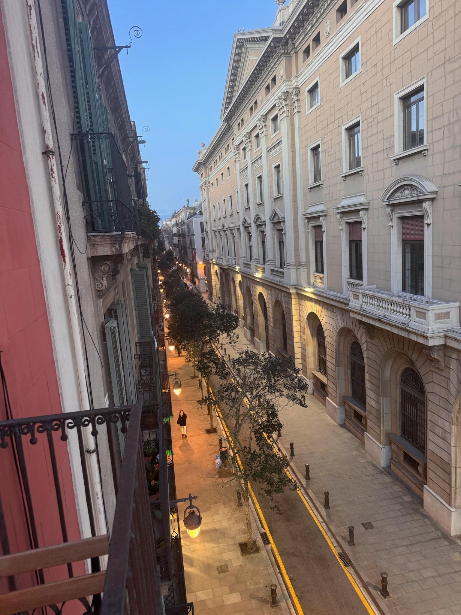 View from the balcony main area