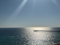 This picture is from the balcony of our condo!