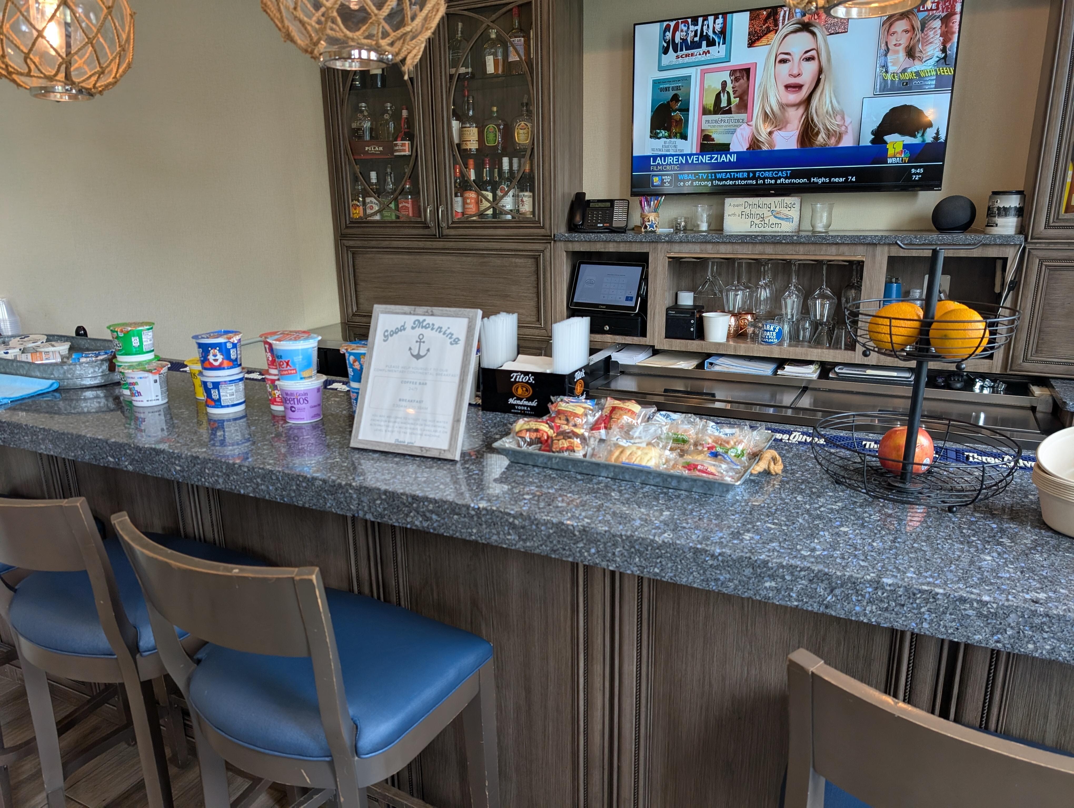 Breakfast spread