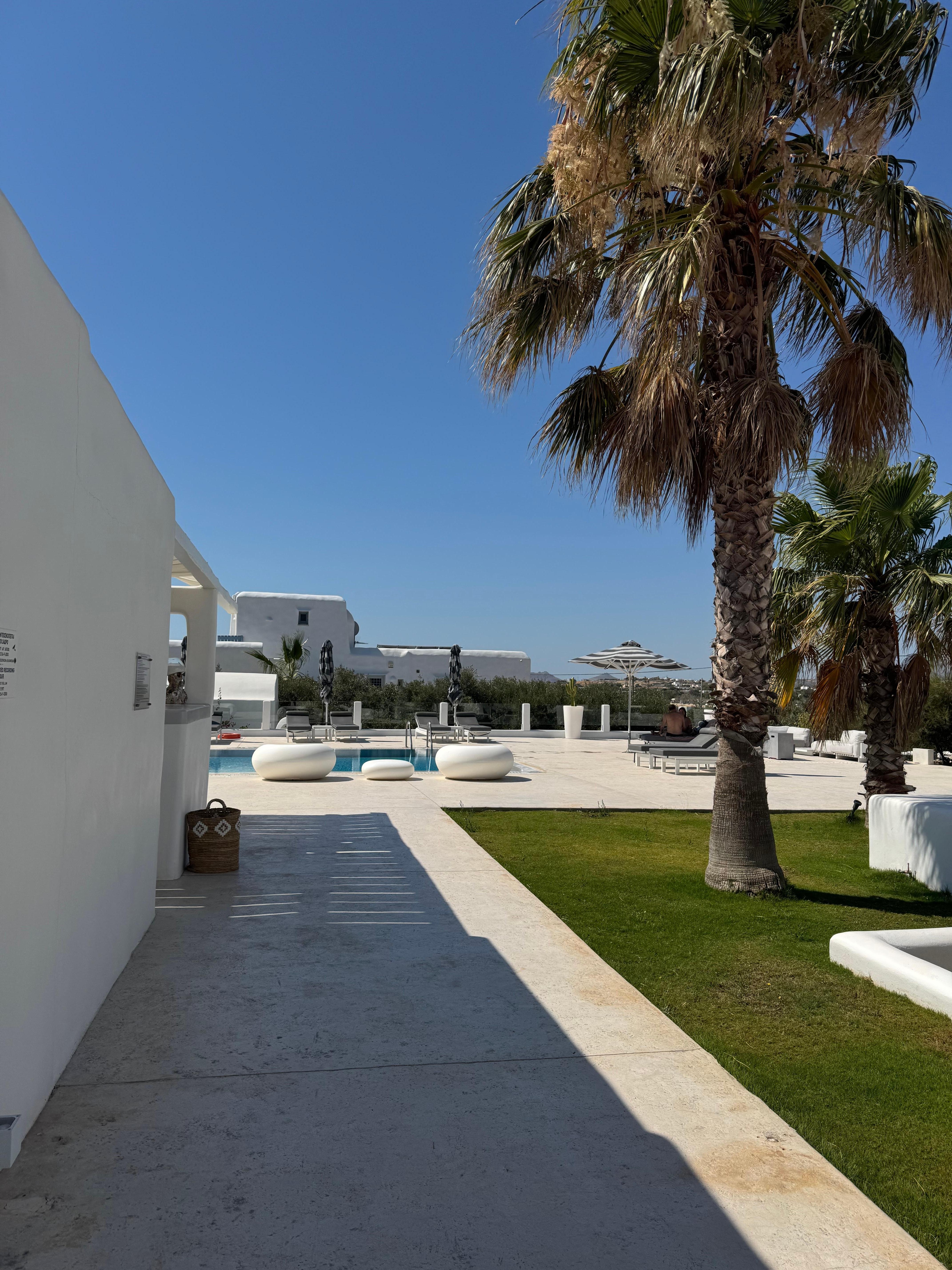 Pool area