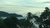 The view from the balcony