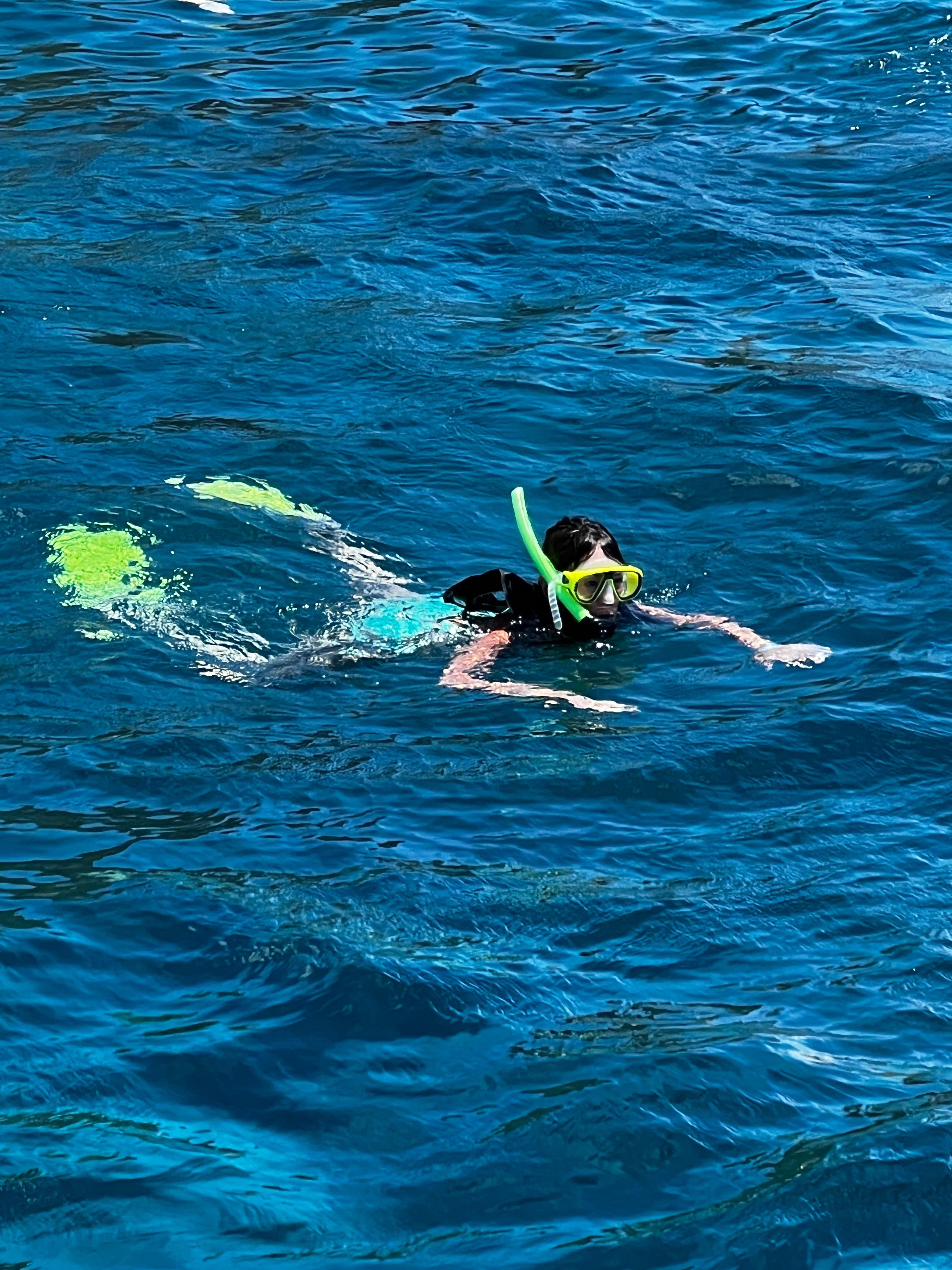 Snorkel trip right from Margaritaville 