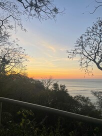 Sunset from the deck.