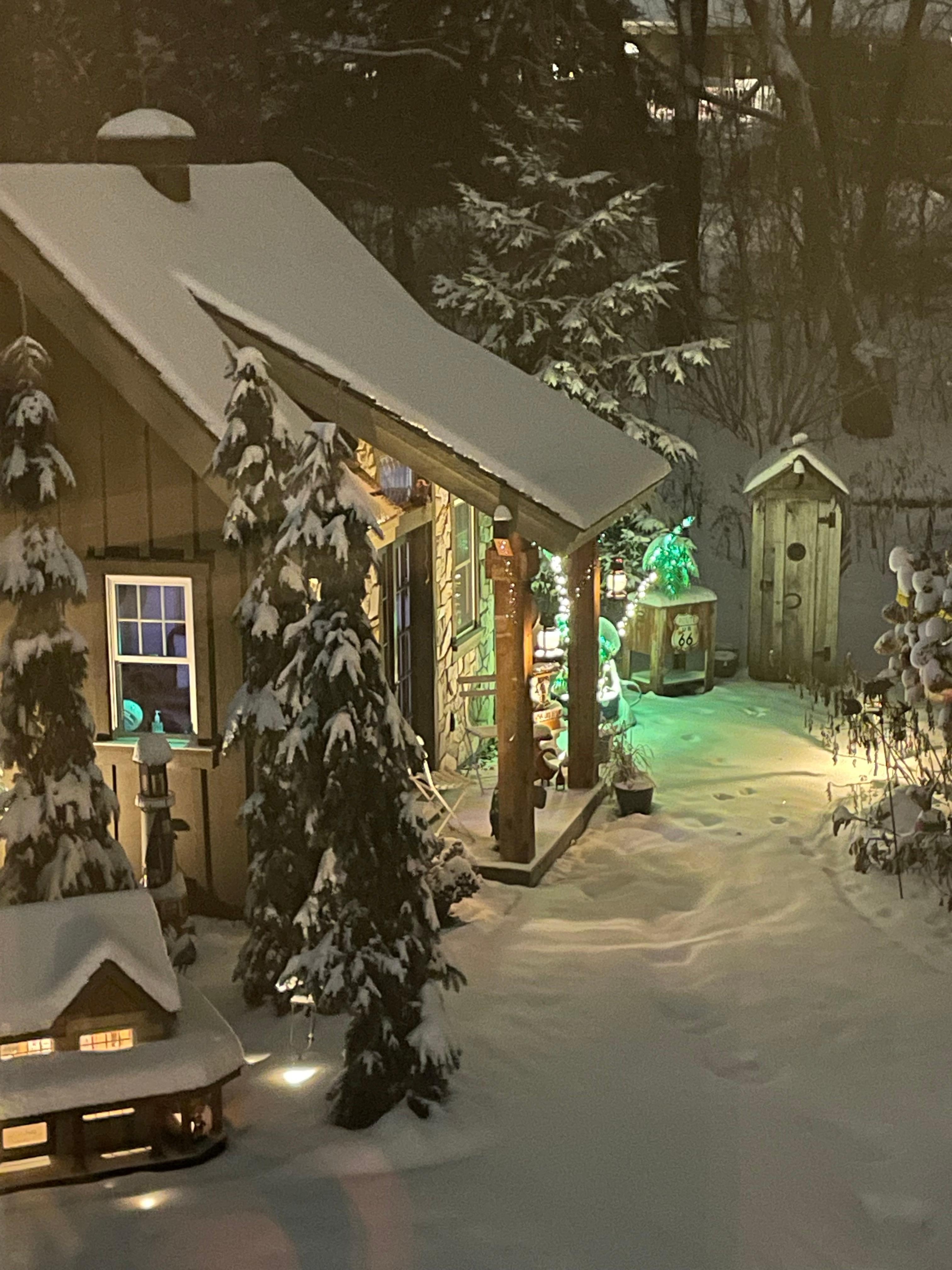 Our winter wonderland!