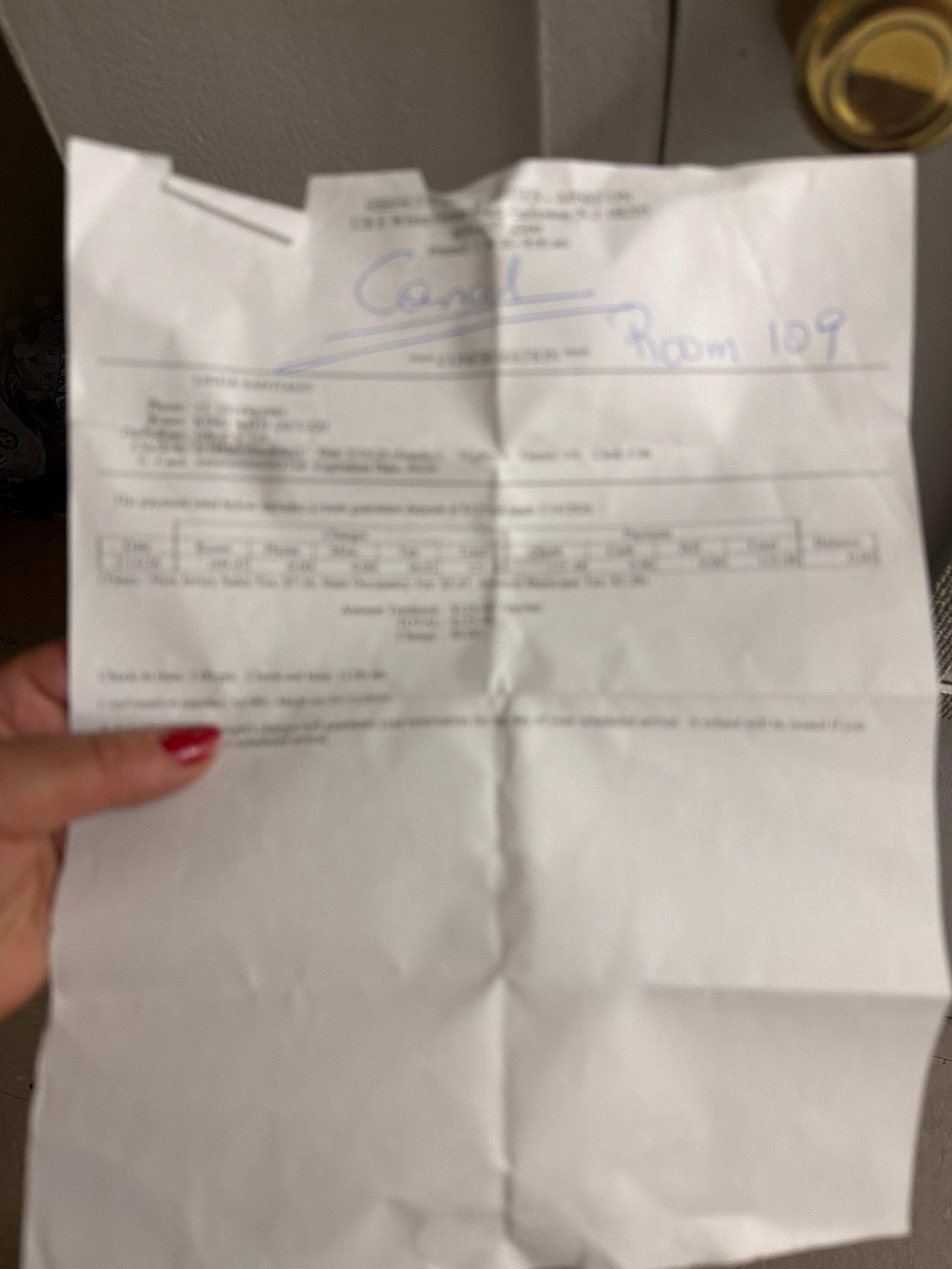 She canceled my room with out are my permission?