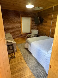 Bedroom 1 -
First door on the right, bed with twin sleeper sofa