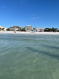 Our condo is in the tallest building, the top left floor!