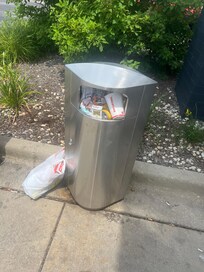 Not emptied