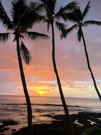 Sunset from the balcony