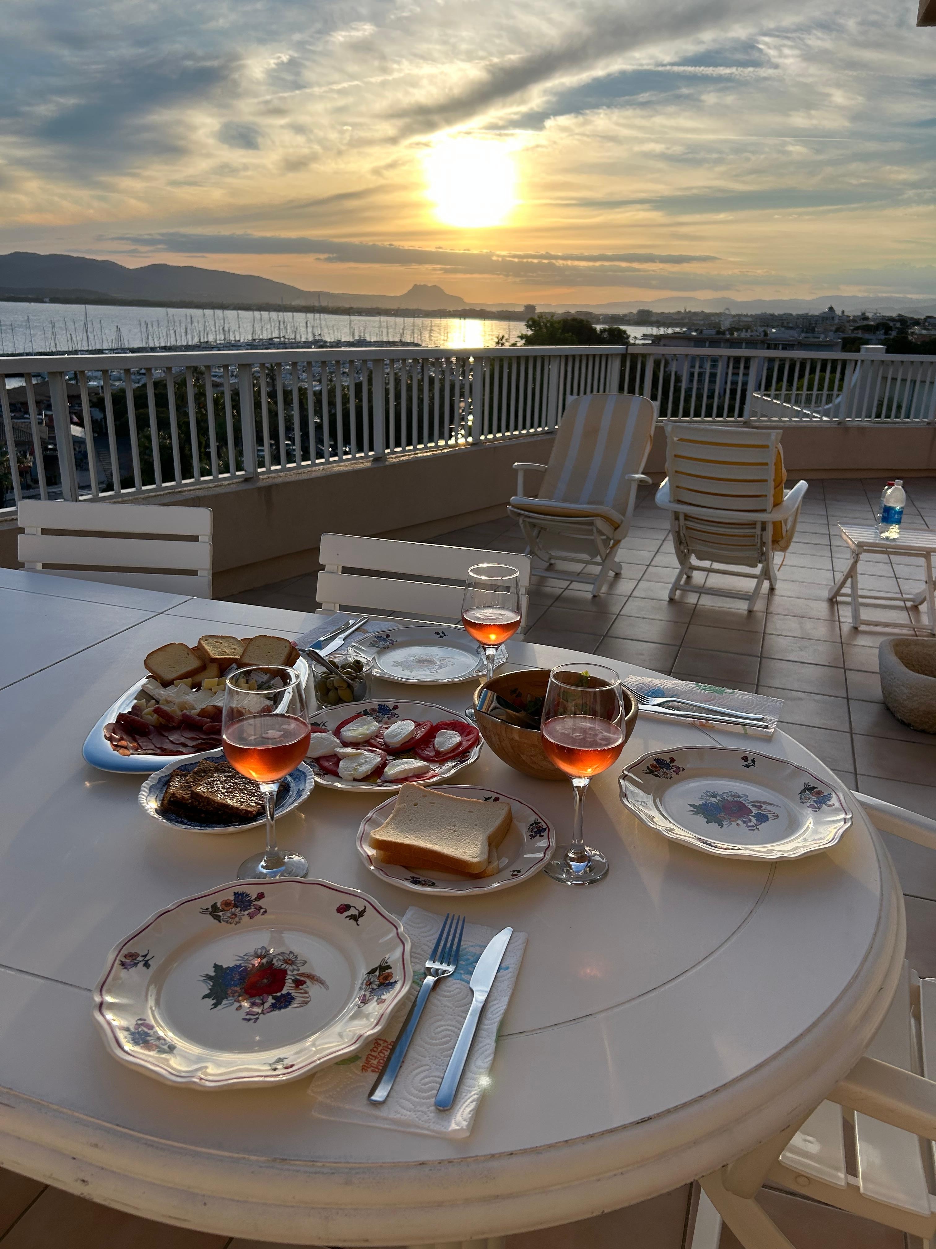 View from the terrace 