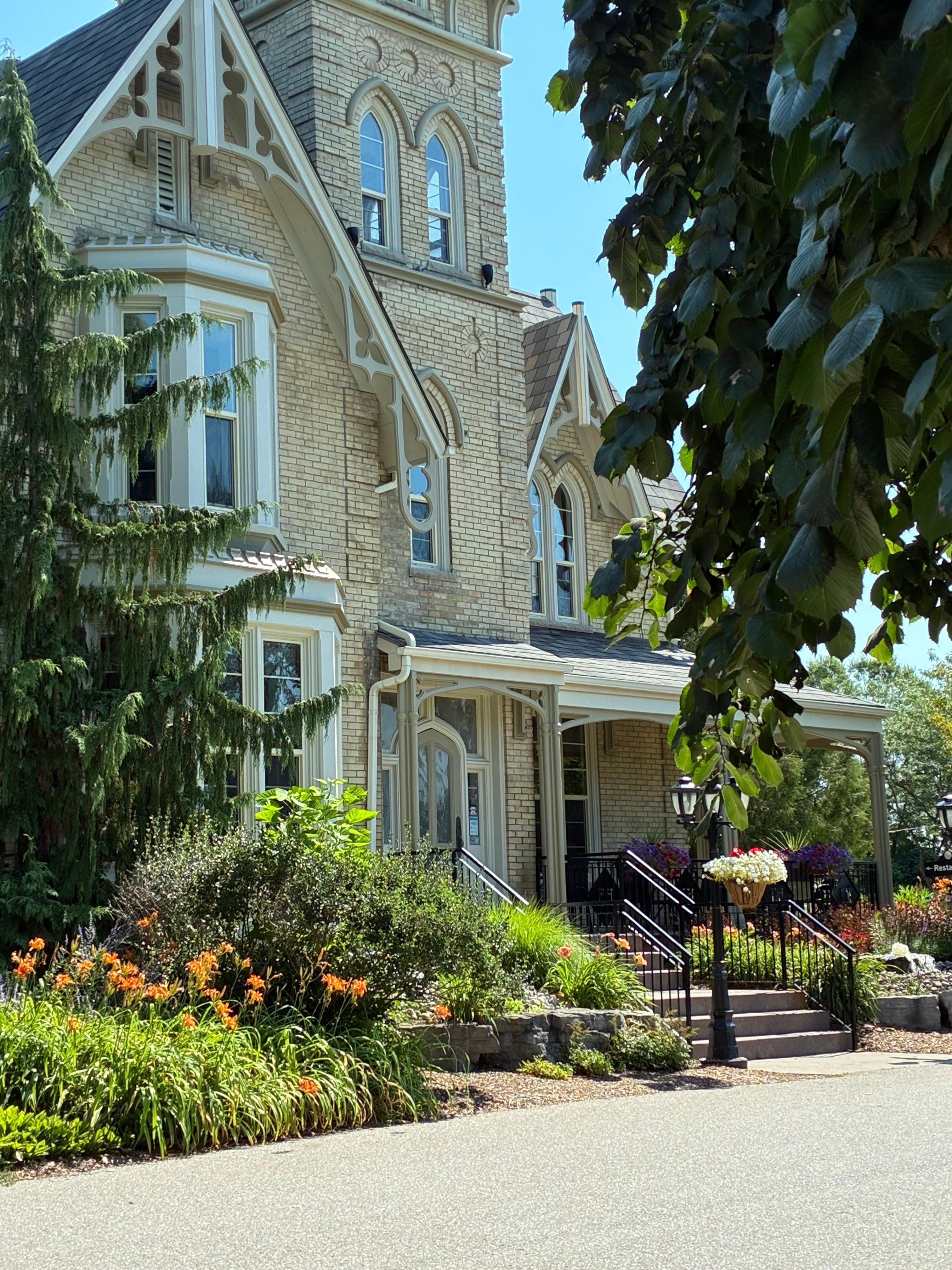 The original house that is the restaurant now 