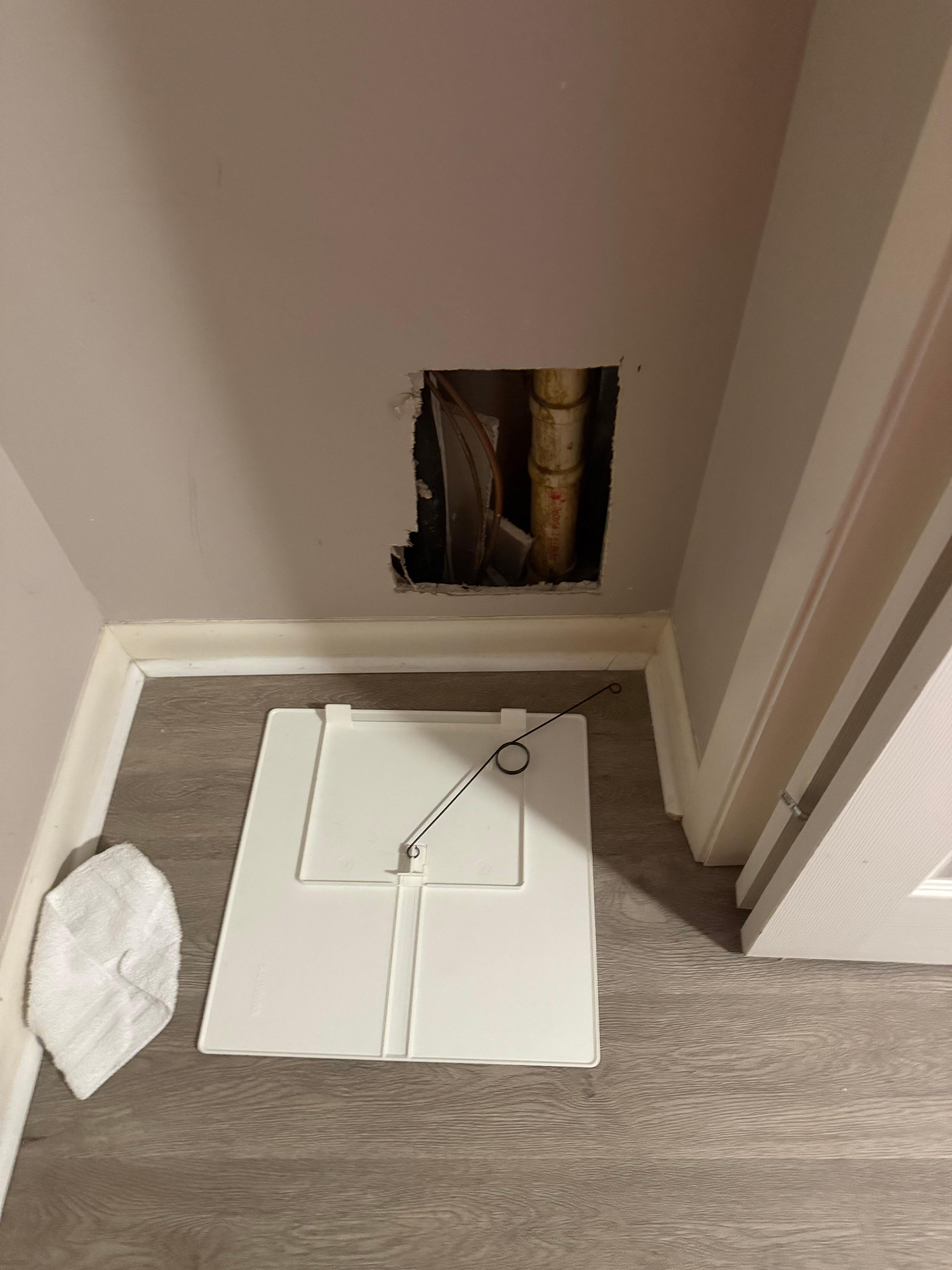 This was in the room that had the two beds big safety issue