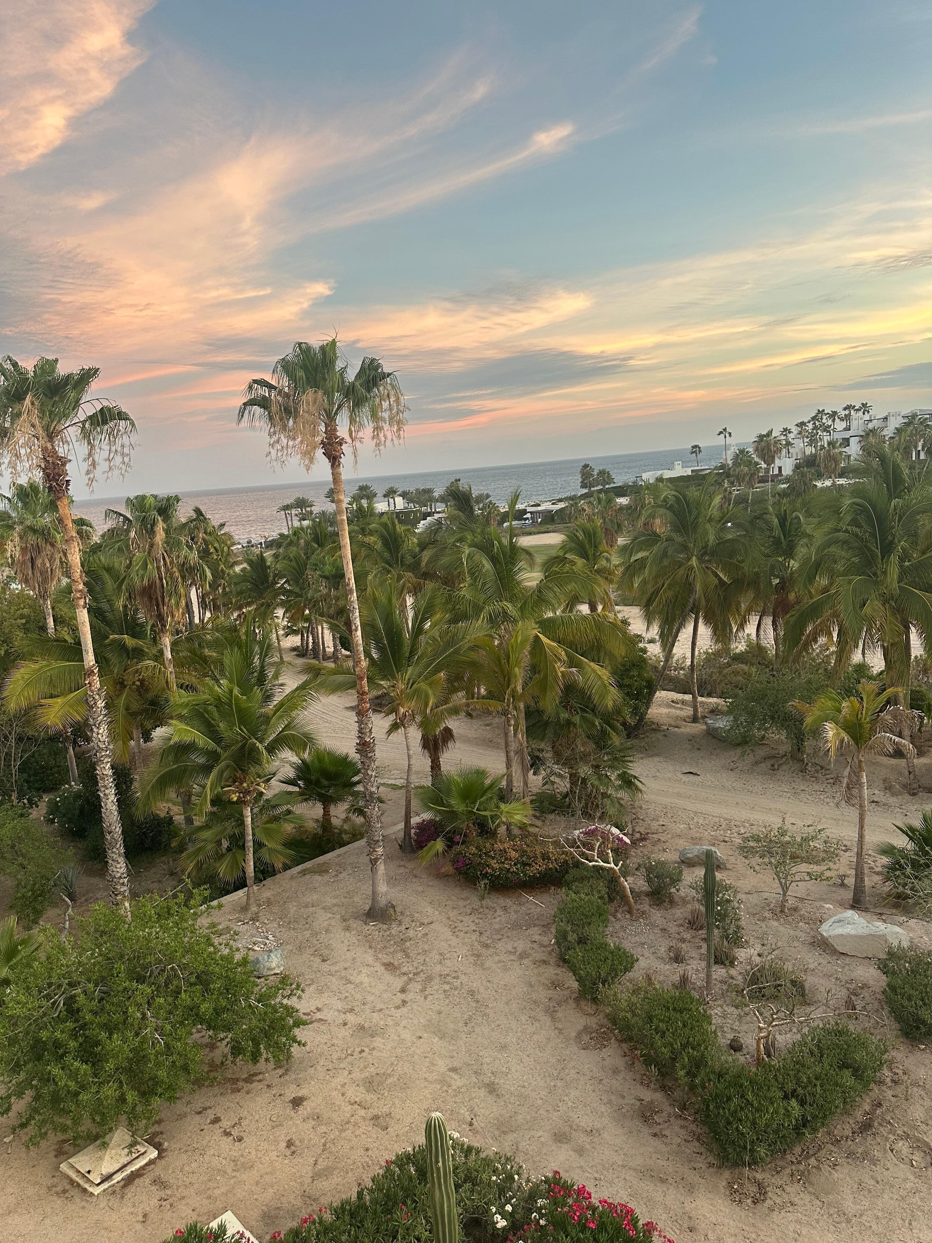 Vista desde nuestro cuarto. 