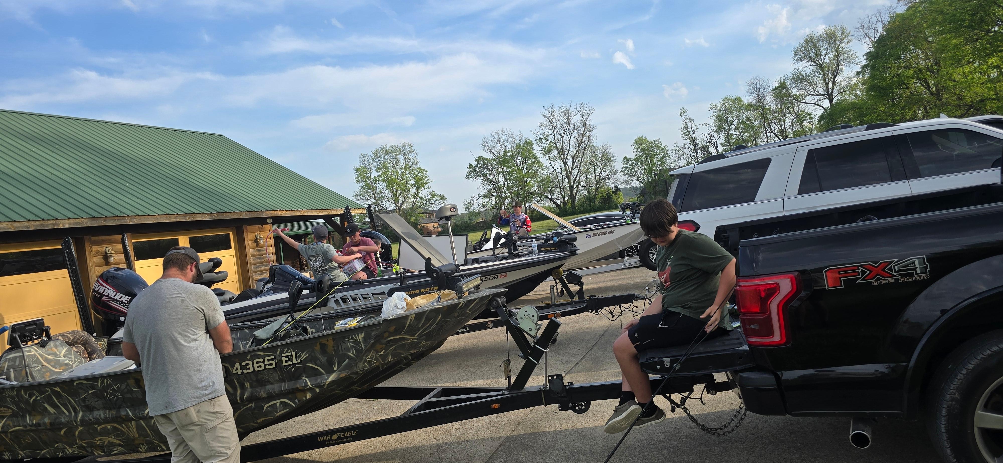 So much parking space!