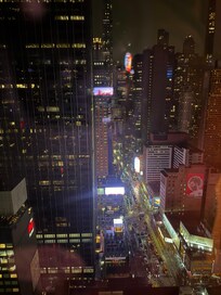 35 th floor beautiful at night