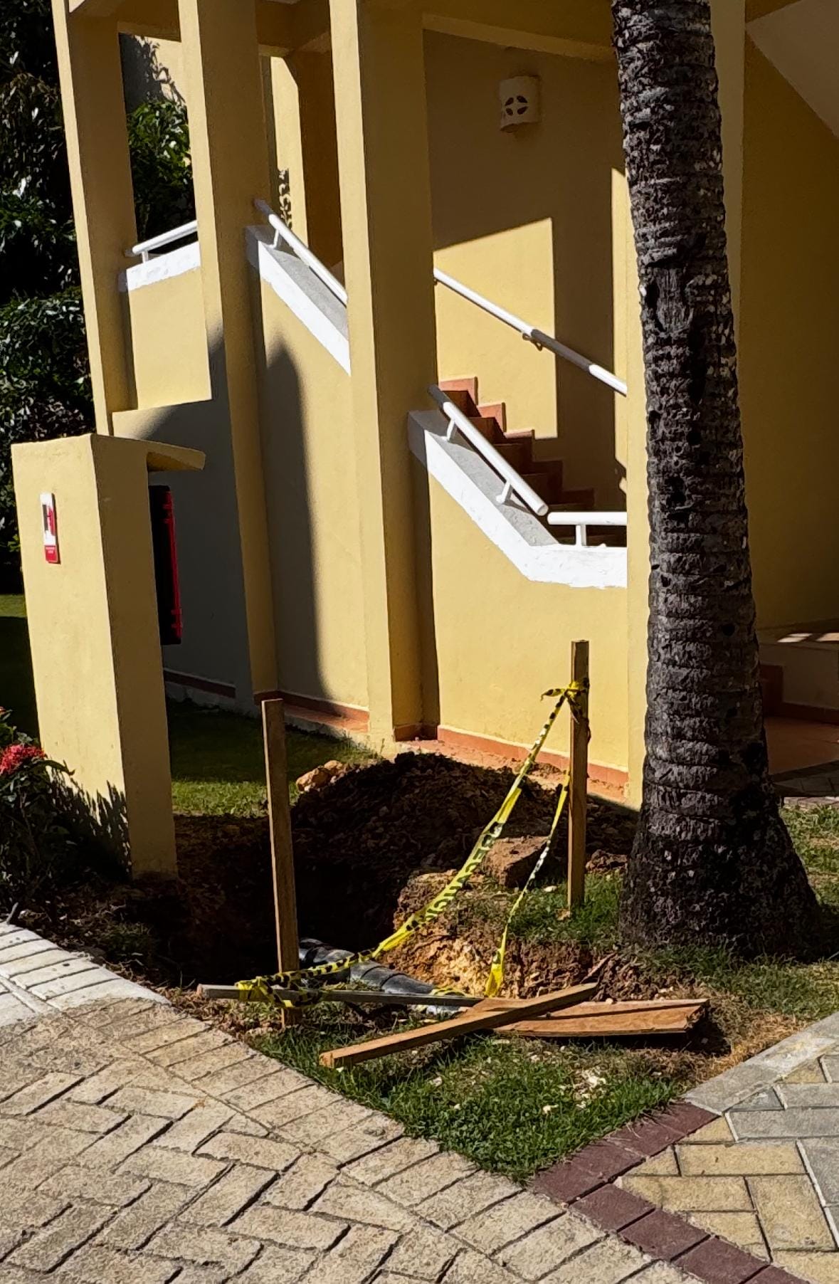 Huecos por todos lados