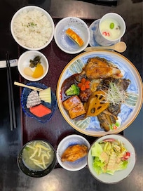 レストランの定食、本当に美味しかったです