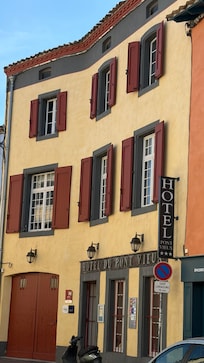 Front of hotel