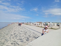 Strand sauber feiner Sand