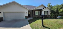 front of the house