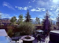 Back patio view.